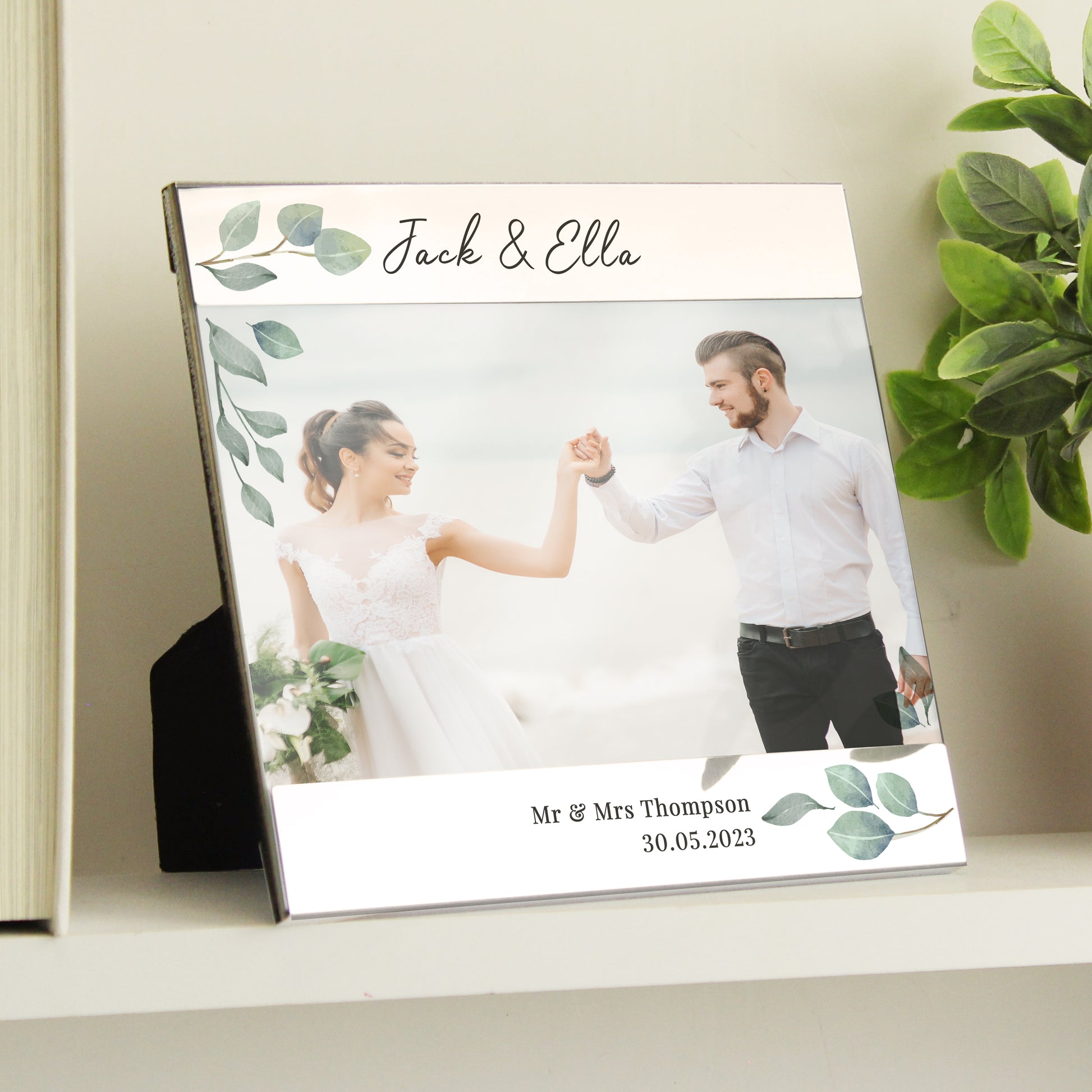 Personalised Botanical 6x4 Photo Frame - Inspired Creative Gifts