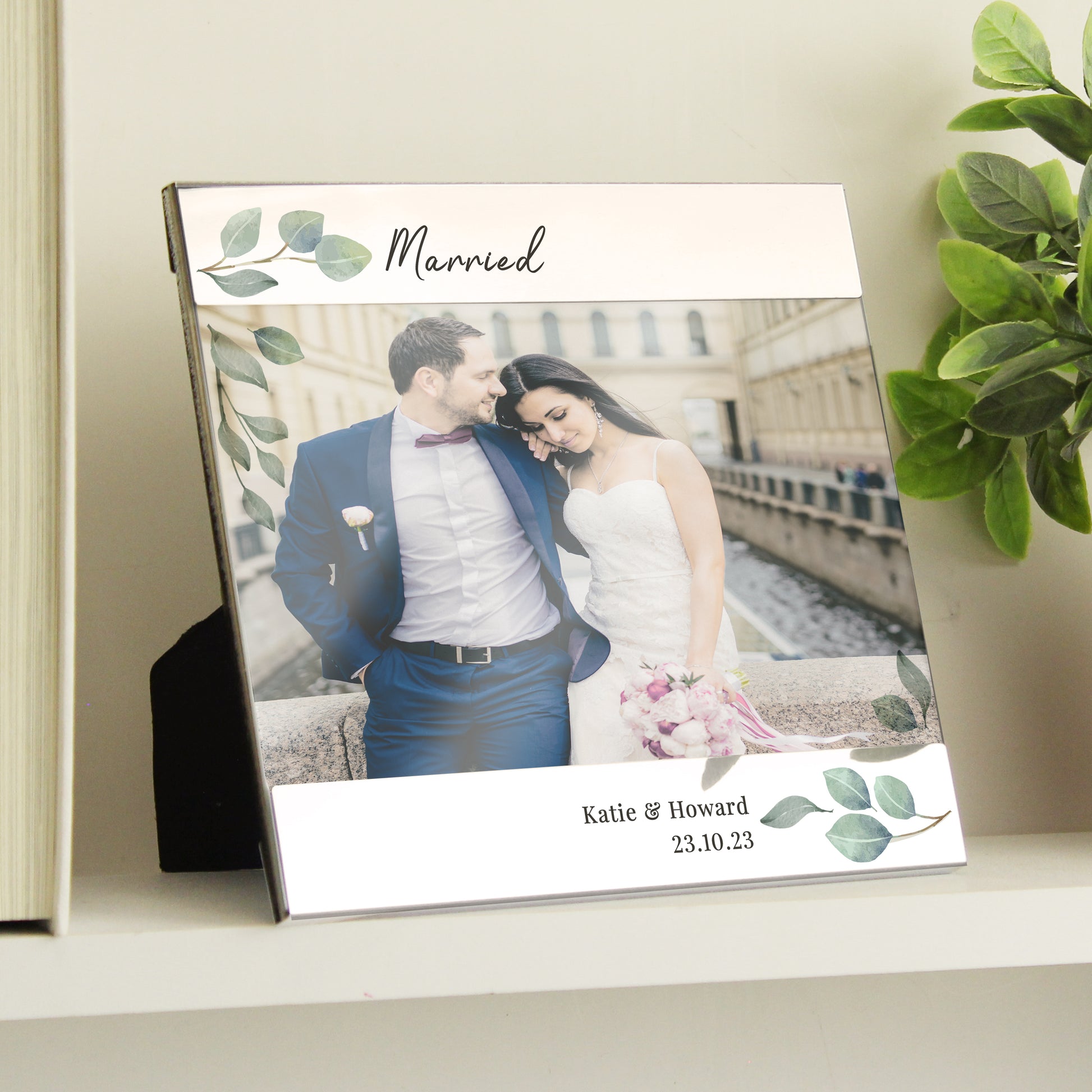 Personalised Botanical 6x4 Photo Frame - Inspired Creative Gifts