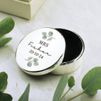 Personalised Botanical Ring Box | Trinket, Jewellery & Keepsake Boxes