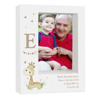 Personalised Hessian Giraffe 5x7 Box Photo Frame | Photo Frames, Albums and Guestbooks | New Baby Gift