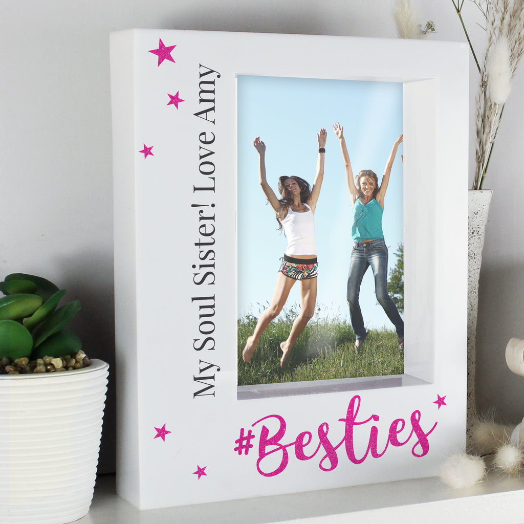 Personalised Besties 5x7 Box Photo Frame | Mother's Day Gift