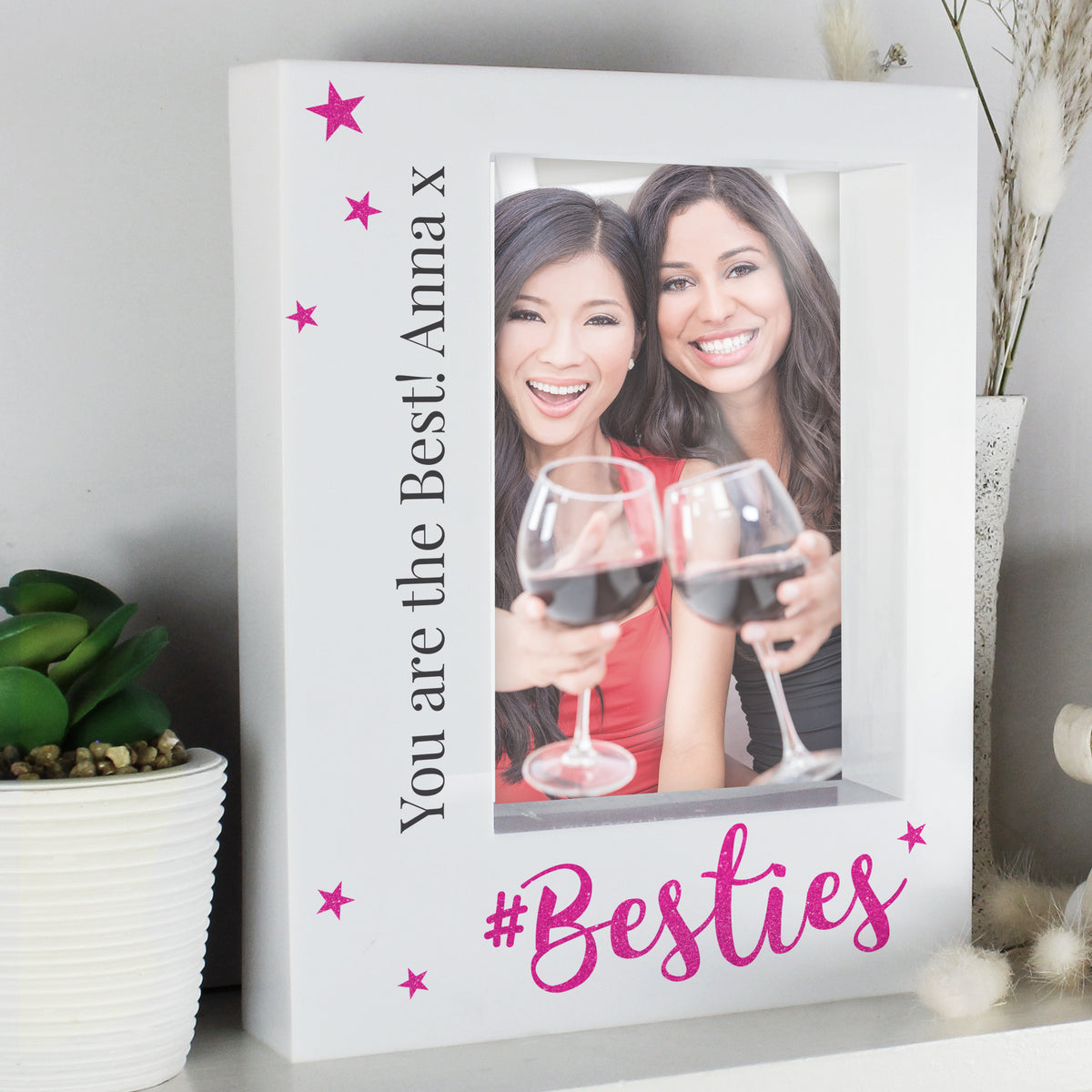 Personalised Besties 5x7 Box Photo Frame | Mother's Day Gift