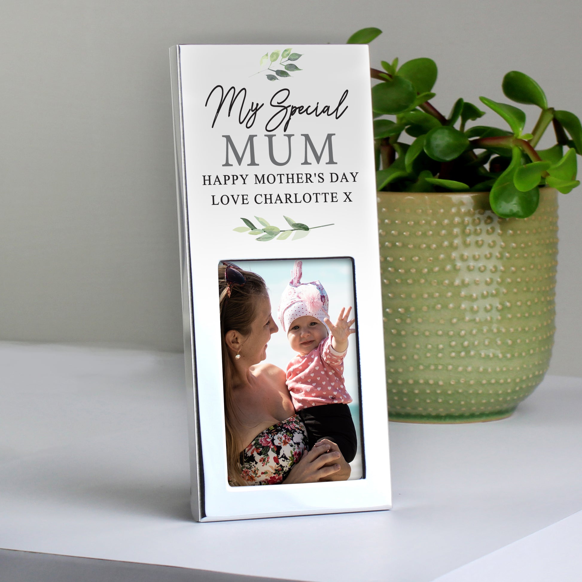 Personalised Botanical 2x3 Photo Frame - Inspired Creative Gifts