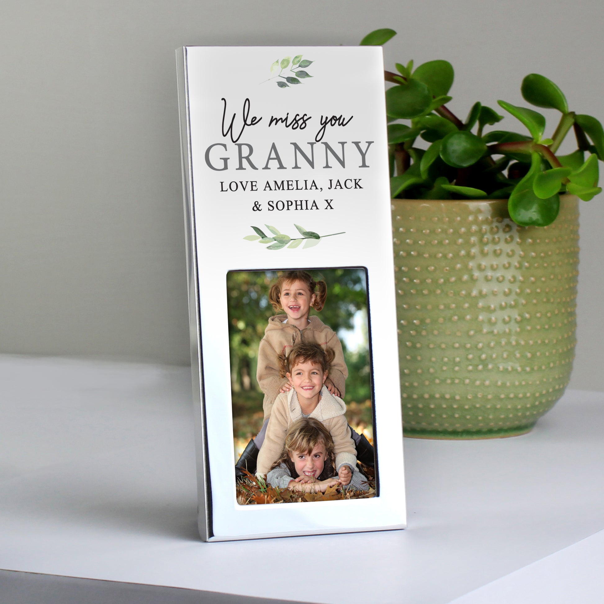 Personalised Botanical 2x3 Photo Frame - Inspired Creative Gifts