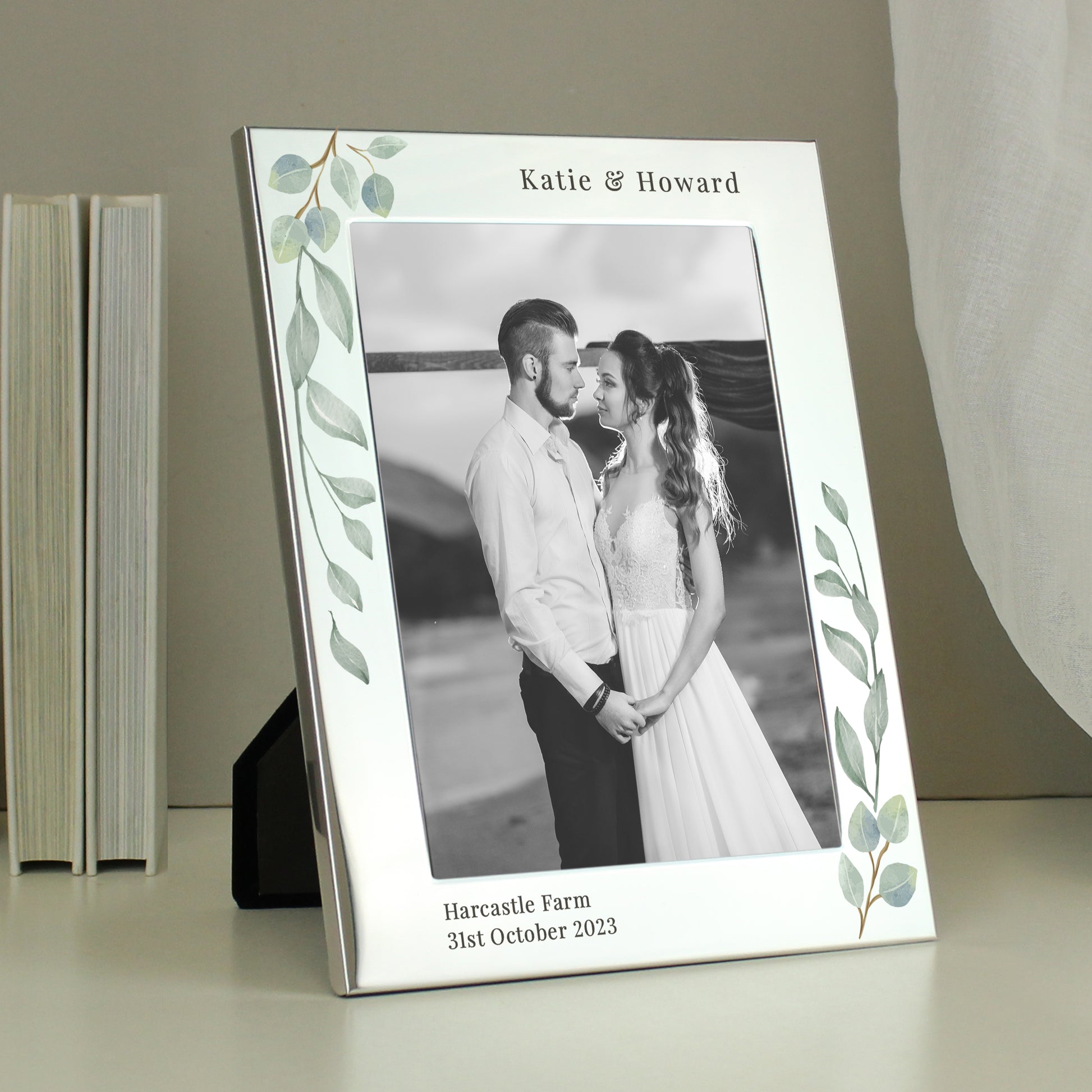 Personalised Botanical 5x7 Photo Frame - Picture Frame - Inspired Creative Gifts