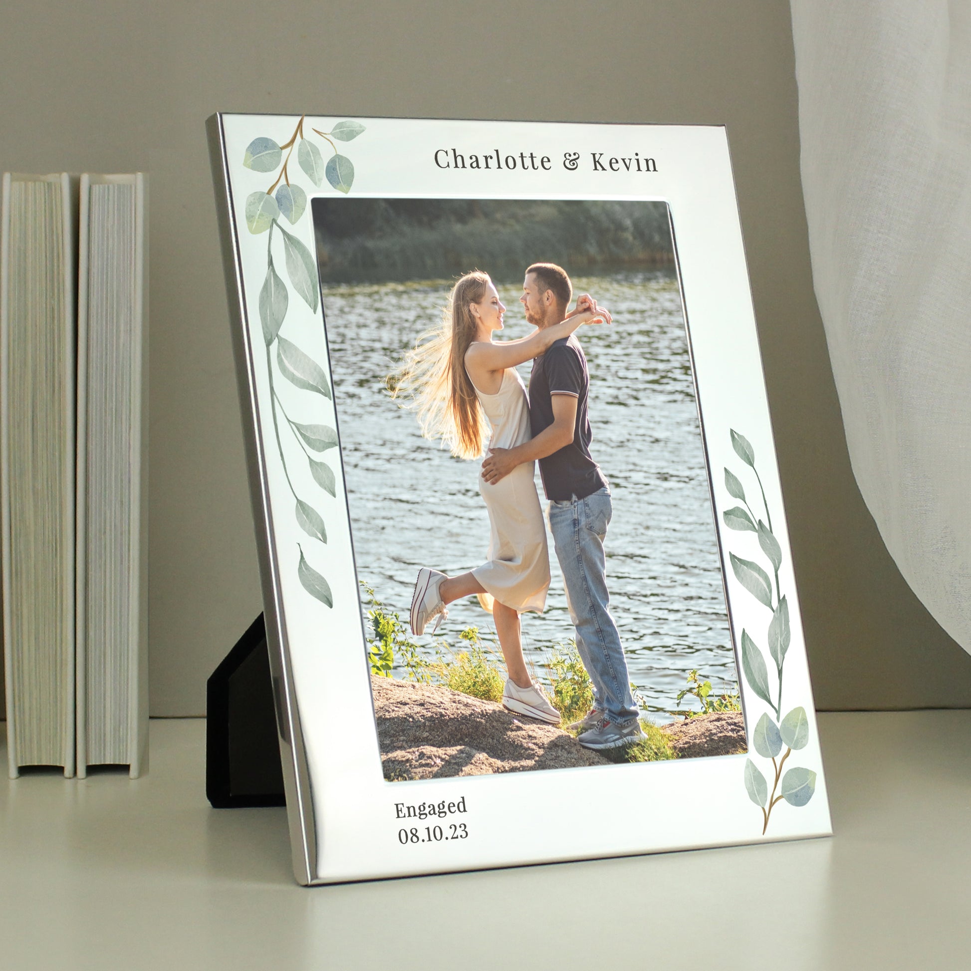 Personalised Botanical 5x7 Photo Frame - Picture Frame - Inspired Creative Gifts