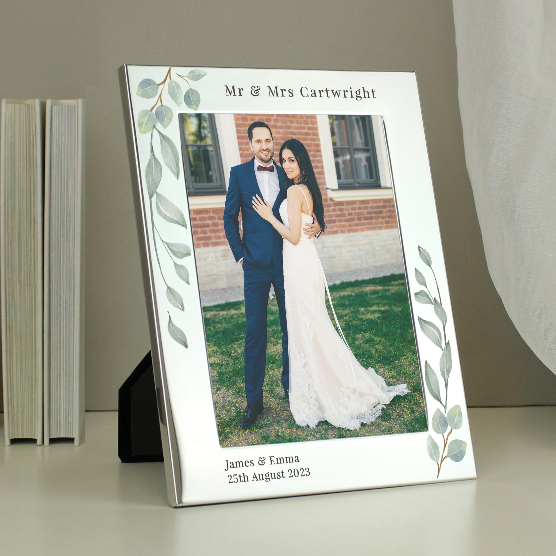 Personalised Botanical 5x7 Photo Frame - Picture Frame - Inspired Creative Gifts