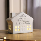 Personalised Floral LED House | Ornaments | Inspired Creative Gifts