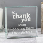 Personalised Thank you Crystal Token | Ornaments