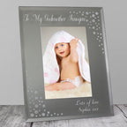 Personalised Any Message 6x4 Diamante Glass Photo Frame | Photo Frames, Albums and Guestbooks | Inspired Creative Gifts
