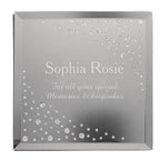 Personalised Diamante Name & Message Glass Trinket Box | Trinket, Jewellery & Keepsake Boxes | Inspired Creative Gifts