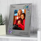 Personalised Butterfly 6x4 Diamante Glass Photo Frame | Photo Frames, Albums and Guestbooks | Mother's Day Gift