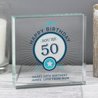 Personalised Birthday Crystal Token | Ornaments | Inspired Creative Gifts