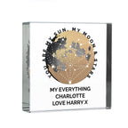 Personalised You Are My Sun My Moon Crystal Token | Ornaments | Valentine's Day Gift