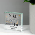 Personalised To the Moon and Back Crystal Token | Keepsakes | Inspired Creative Gifts