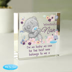 Personalised Me to You Wonderful Nan Crystal Token | Gift for Her