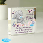 Personalised Me to You Wonderful Nan Crystal Token | Gift for Her
