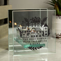 Personalised Home Glass Tealight | Candles & Reed Diffusers