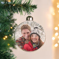 Personalised Photo Upload Glass Bauble |  | Inspired Creative Gifts