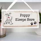 Personalised Dog Wooden Sign | Christmas Gift