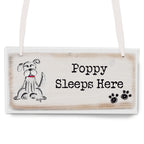 Personalised Dog Wooden Sign | Christmas Gift