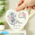 Personalised Me to You Floral Wooden Heart Decoration | Hanging Decorations & Signs