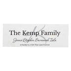 Personalised Family Wooden Mantel Decoration | Hanging Decorations & Signs | Christmas Gift