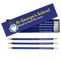 Bespoke Design Blue Pencils & Box | Mother's Day Gift
