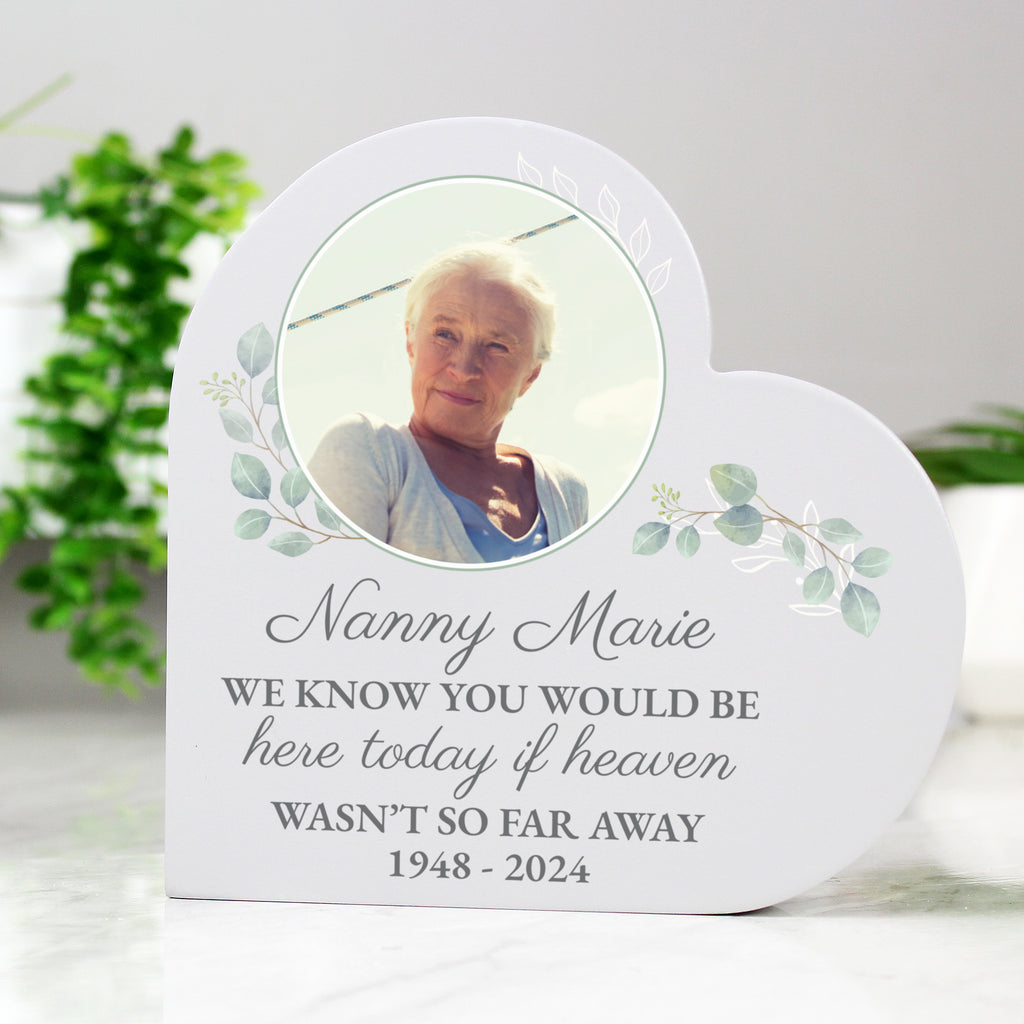 Personalised Wedding Memory Table Heart Ornament | Wedding Gift