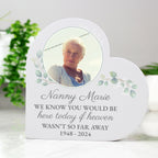 Personalised Wedding Memory Table Heart Ornament | Wedding Gift