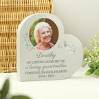 Personalised Wedding Memory Table Heart Ornament | Wedding Gift