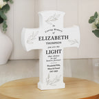 Personalised In Loving Memory Cross Ornament | Ornaments | Memorial Gift