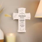 Personalised In Loving Memory Cross Ornament | Ornaments | Memorial Gift