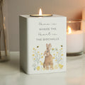 Personalised Spring Bunny Tealight Holder | Candles & Reed Diffusers