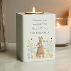 Personalised Spring Bunny Tealight Holder | Candles & Reed Diffusers