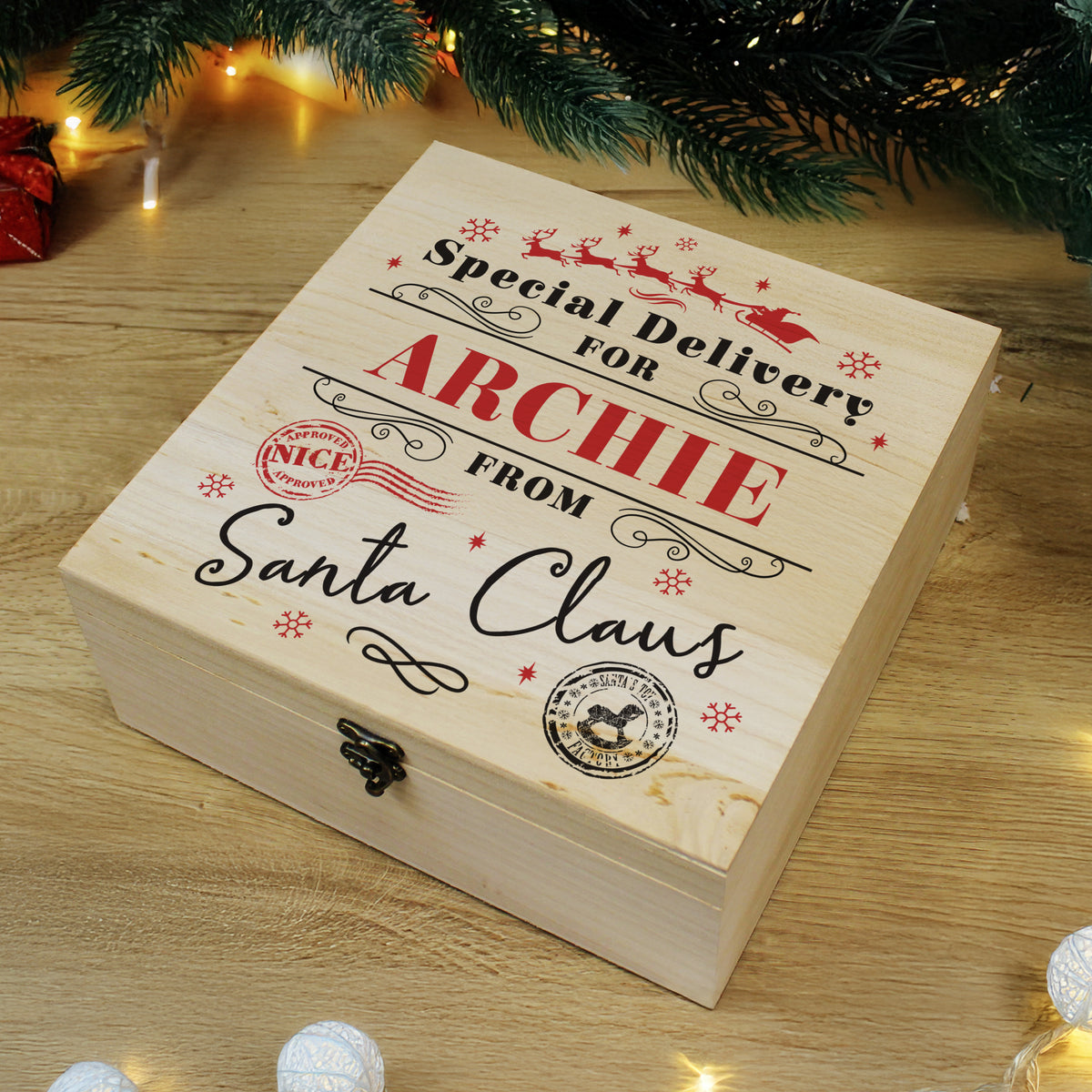 Personalised Special Delivery Christmas Eve Box for Christmas