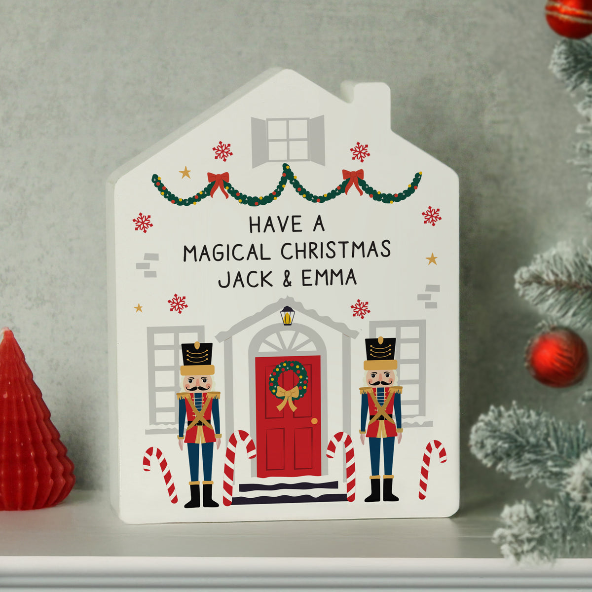 Personalised Nutcracker Christmas House Ornament | Christmas Ornament