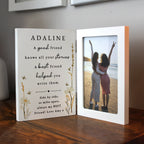 Personalised Friend Wooden Hinged 6x4 Photo Frame | Photo Frames, Albums and Guestbooks | Inspired Creative Gifts