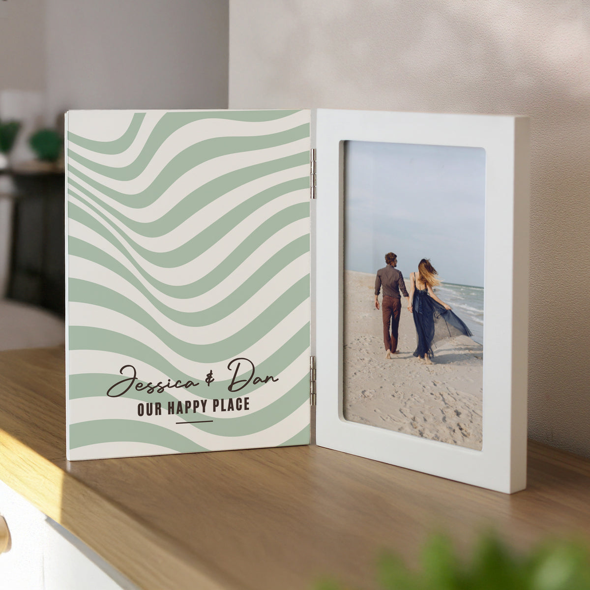 Personalised Wooden Hinged 6x4 Photo Frame | Photo Frames, Albums and Guestbooks | Inspired Creative Gifts