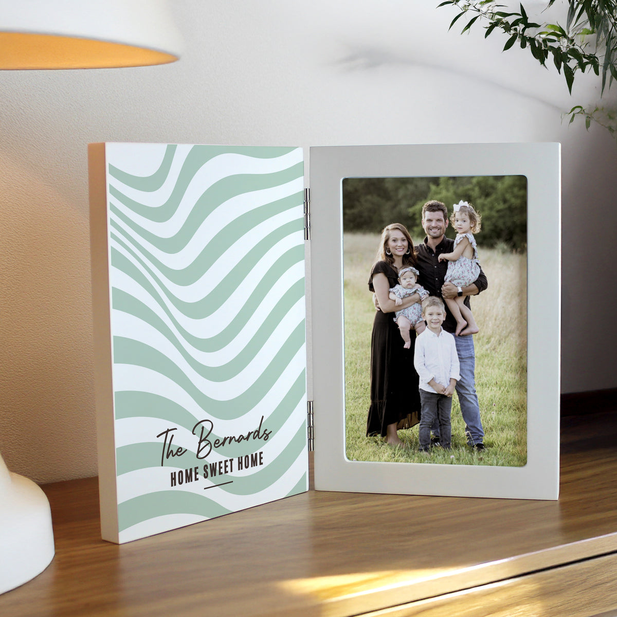 Personalised Wooden Hinged 6x4 Photo Frame | Photo Frames, Albums and Guestbooks | Inspired Creative Gifts
