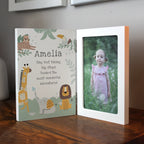 Personalised Animals Wooden Hinged 6x4 Photo Frame | Photo Frames, Albums and Guestbooks | Inspired Creative Gifts