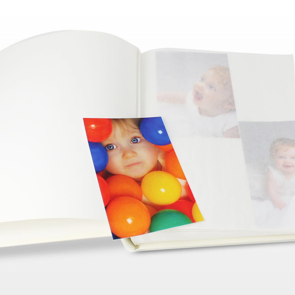 Personalised Whimsical Church Pink Traditional Photo Album for Christening