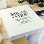 Personalised Mr & Mrs Traditional Photo Album | Wedding Gift