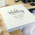 Personalised Rustic Wedding Traditional Photo Album | Wedding Gift