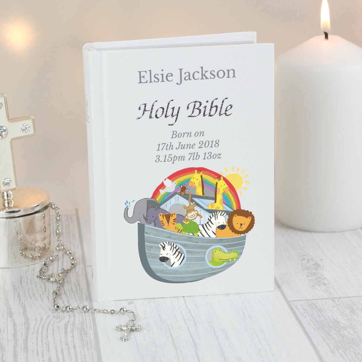 Personalised Noahs Ark Bible | Gift for Kids