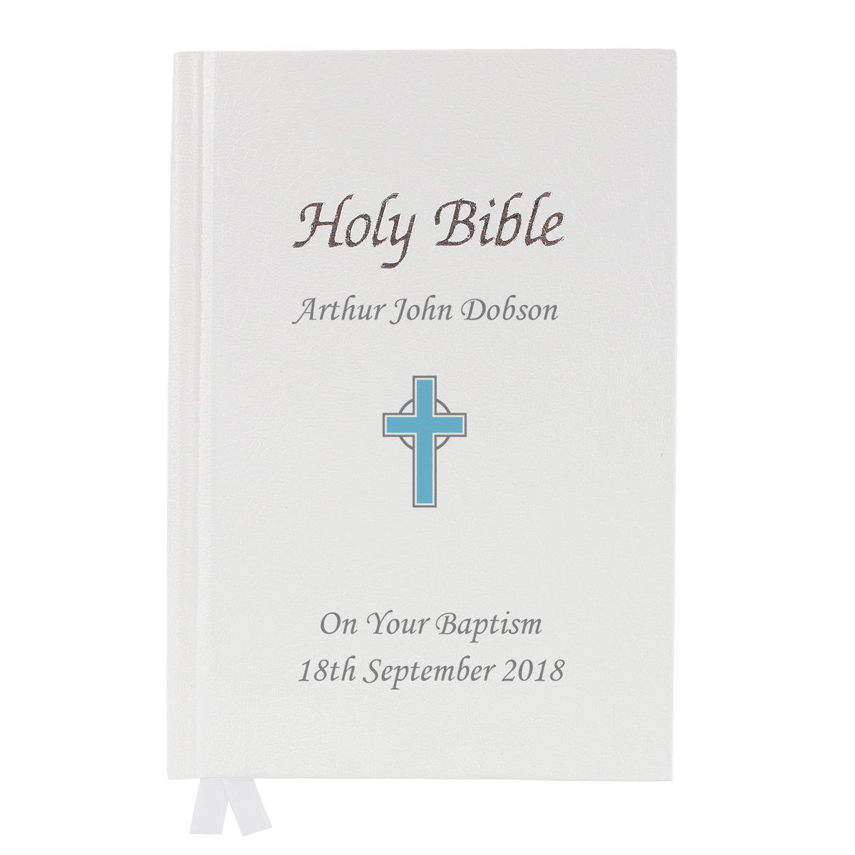 Personalised Blue Cross Bible | Christening Gift