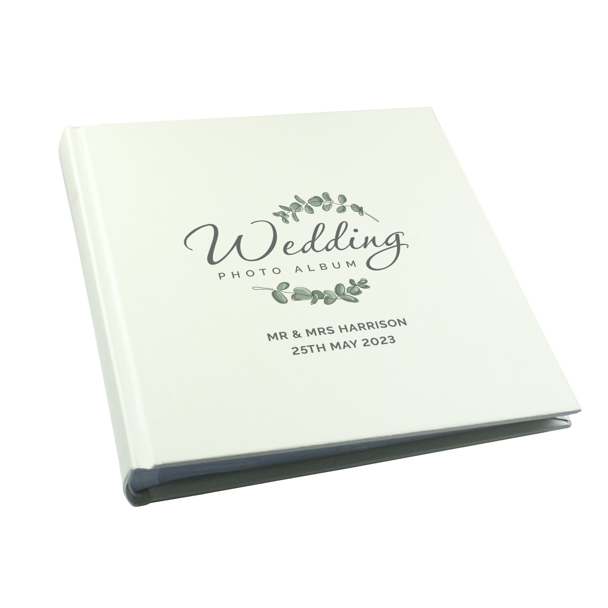 Personalised Wedding Square Photo Album - Photo Album - Inspired Creative Gifts