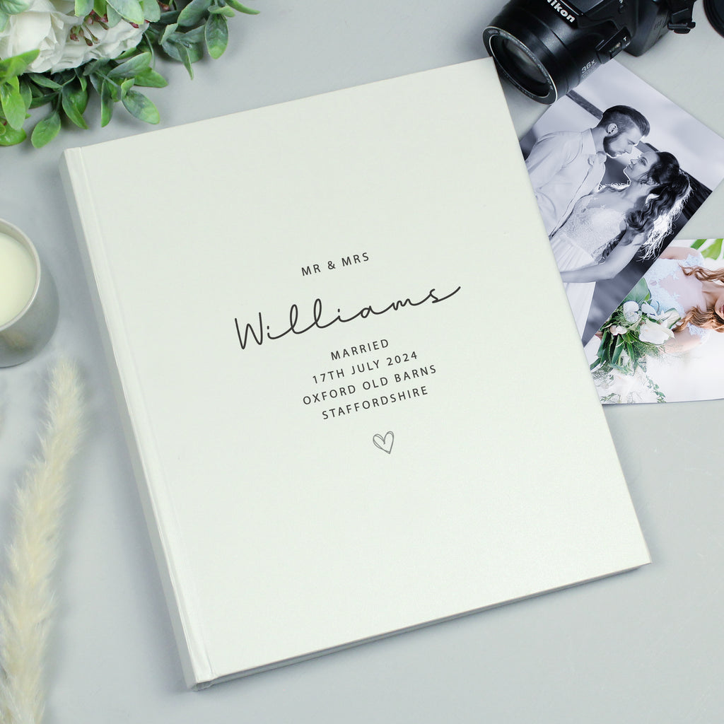 Personalised Traditional Photo Album - Photo Album - Inspired Creative Gifts