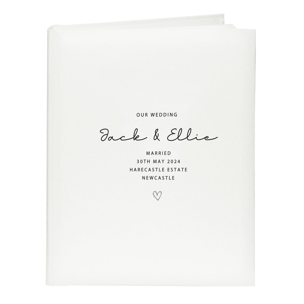 Personalised Traditional Photo Album - Photo Album - Inspired Creative Gifts