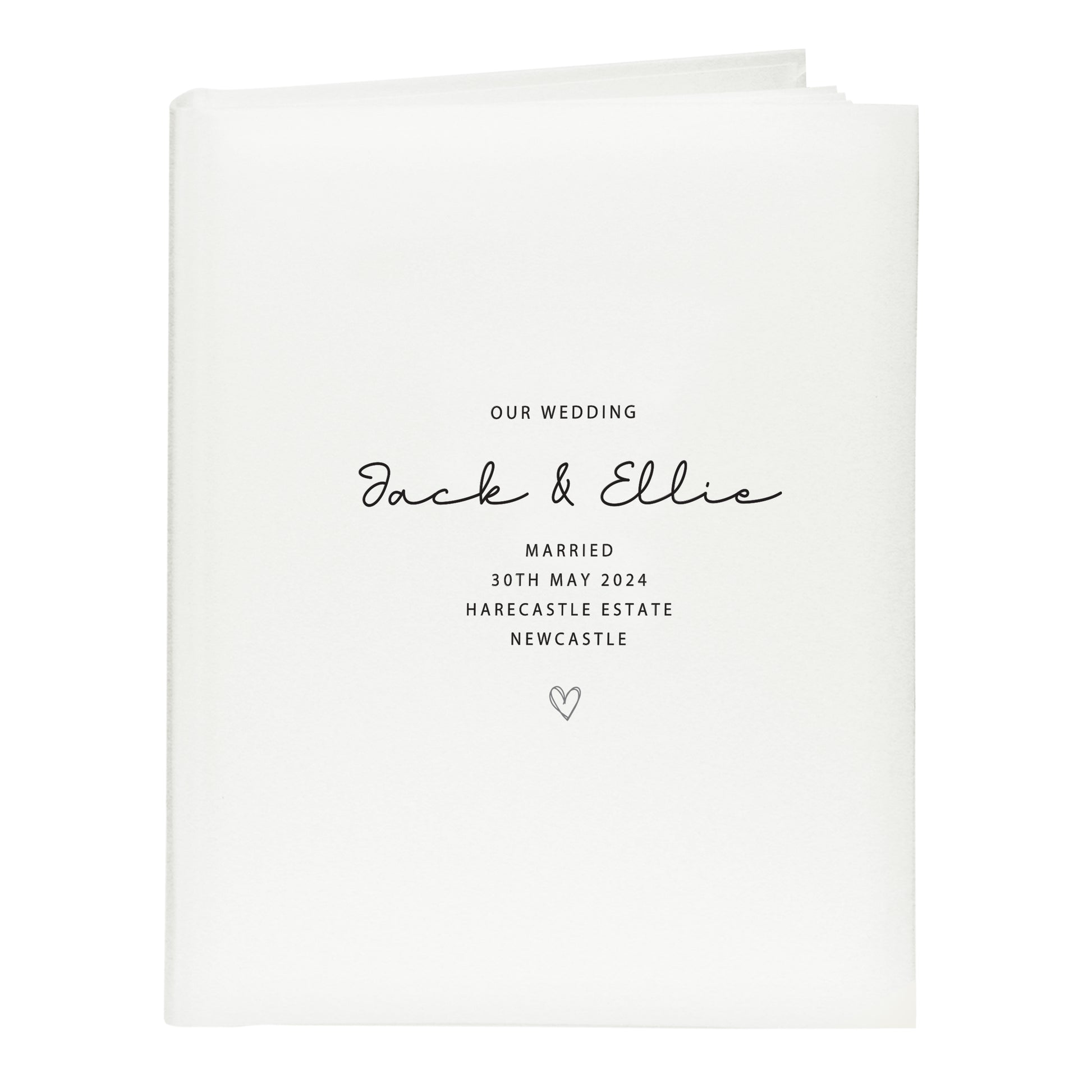 Personalised Traditional Photo Album - Photo Album - Inspired Creative Gifts